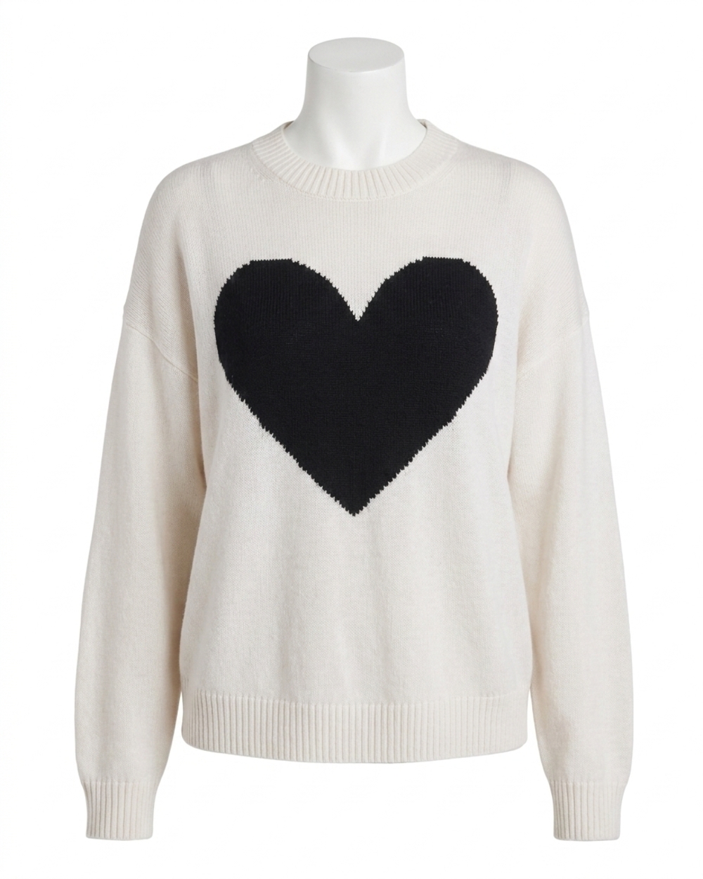 NEW SPLENDID layton love sweater in ice